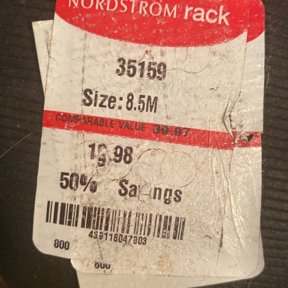 Black heel backless sandals - ABOUND- 8.5- NWT- dress up or down - Picture 9 of 9